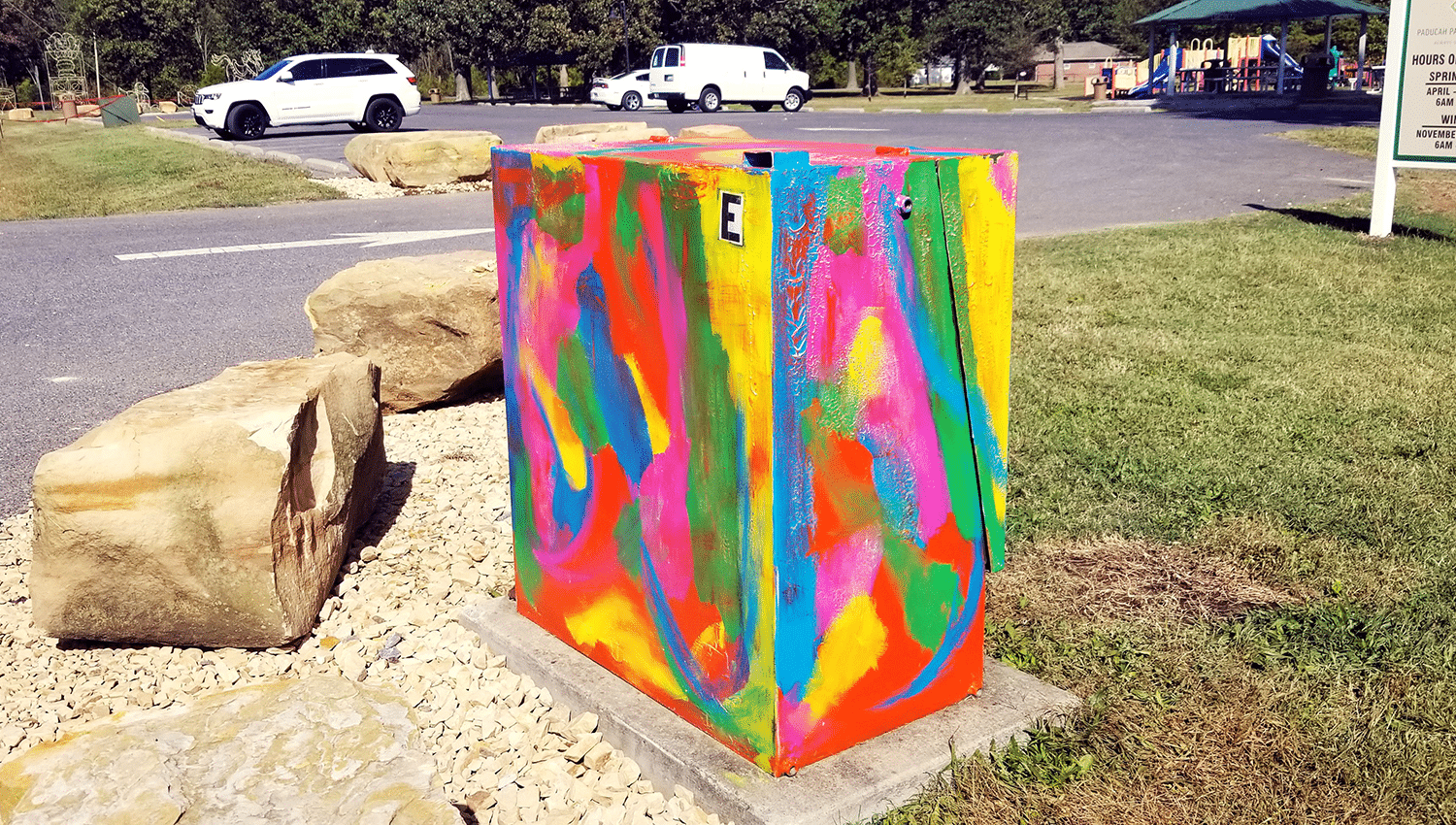 Utility Art Box Project | Lily Proctor | Paducah Creative & Cultural Council | Kentucky