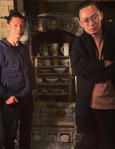 Father/son duo Ma Xinkai and Ma Mingkui from Jingdezhen, China Visiting Paducah | Paducah Creative & Cultural Council