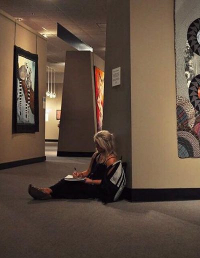 Art Student at Quilt Museum | Paducah Creative & Cultural Council